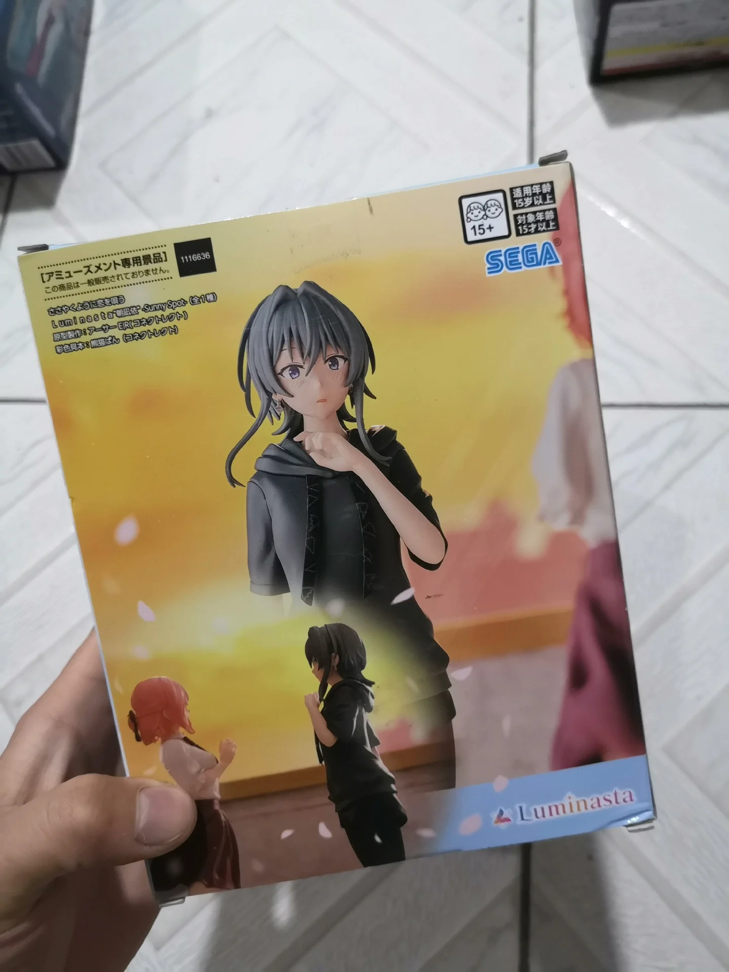 Lagu Cinta Berbisik Anime Sega Asli Asanagi Yui dan Mainan Model Figur Pakaian Pribadi Kino Hikari