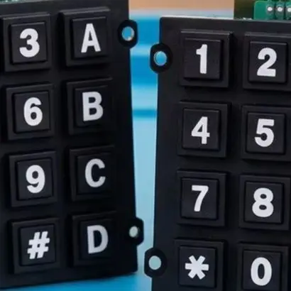 2 pcs For 4x4 Keypad Module for Microcontroller Use with Space Saving Design and Compatibility Common Platforms