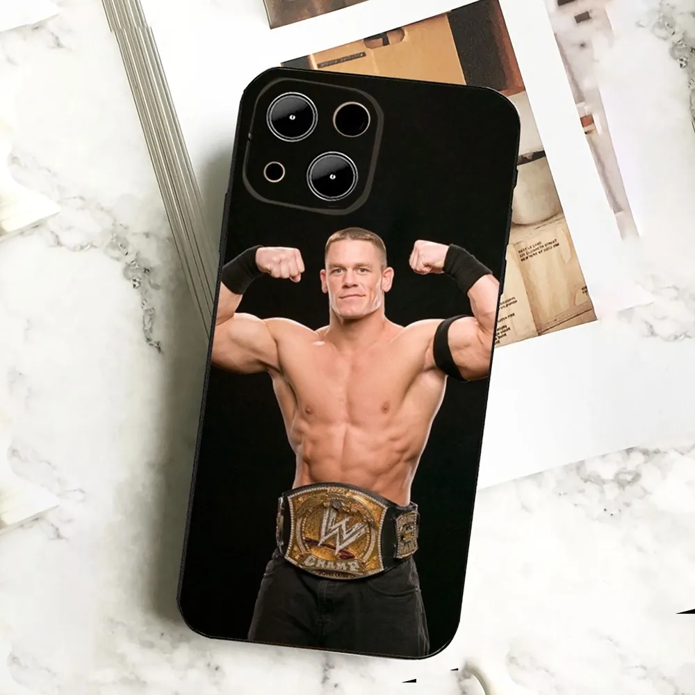 John Cena Wrestling Star Actor  Phone Case  For IPHONE 15,13,14,12,Mini ,11, Xr, X ,Xs Pro Max 8, 7 Plus Back Cover image 5