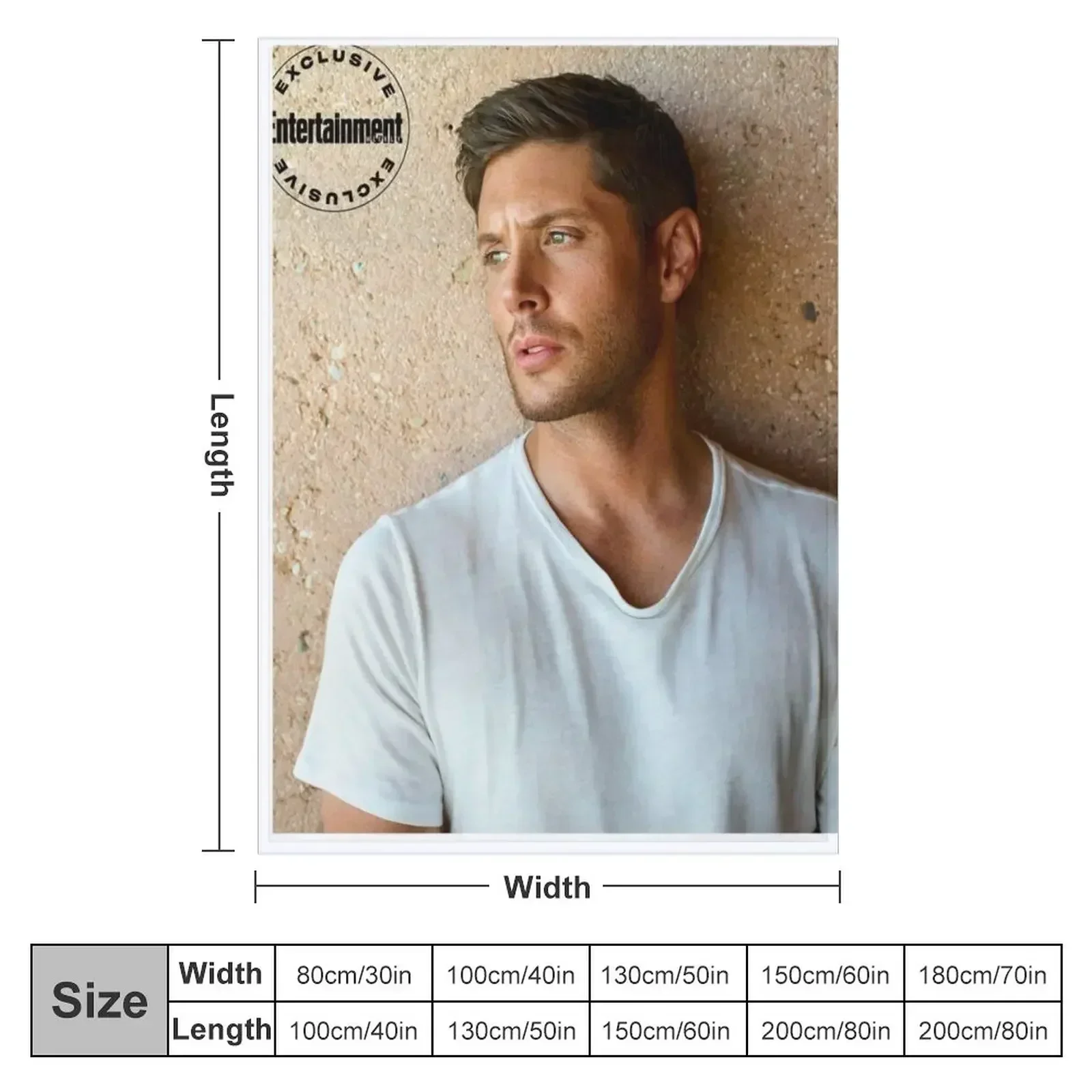 Jensen Ackles Throw Blanket Decorative Sofas Softest Decorative Sofa Comforter Blankets