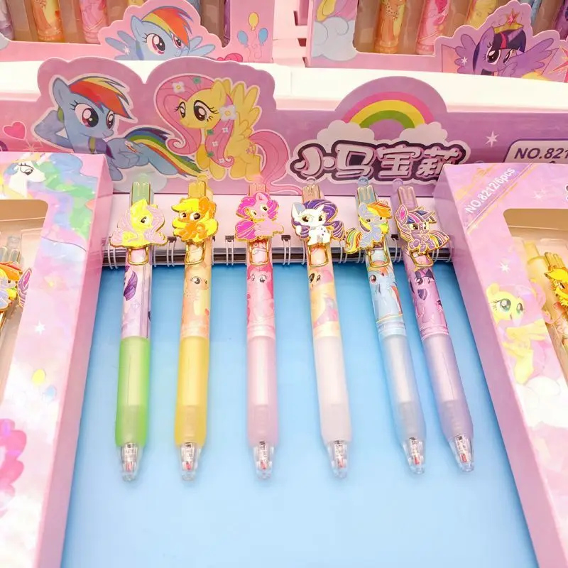 My Little Pony gel pen, high looks, trendy for writing and doing exercises, cute click black pen, perfect as a gift for friends - view 4
