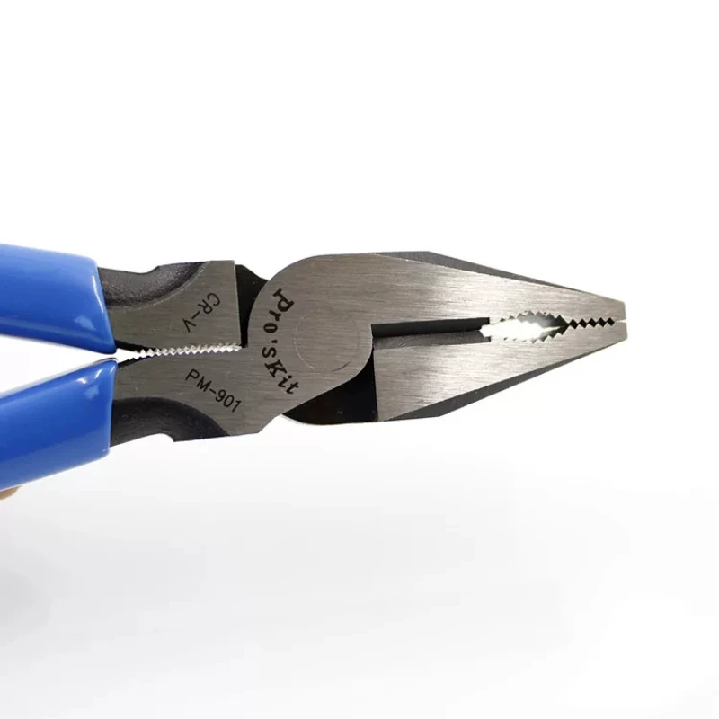 Pro'sk قاطع أسلاك الفولاذ PM-901 كماشة مستوردة من الفولاذ الكربوني العالي لقطع الأسلاك أداة كهربائي