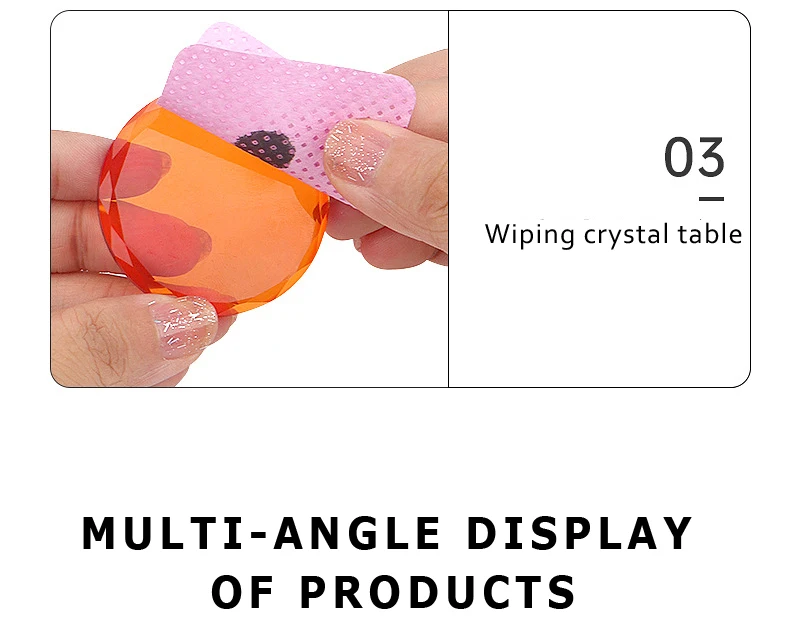 200 stücke Fusselfreien Nagellack Entferner Baumwolle Tücher Papier Pads Reinigung Werkzeug Nail art Tipps UV Gel Wimpern Kleber reiniger Befer – Detail 11