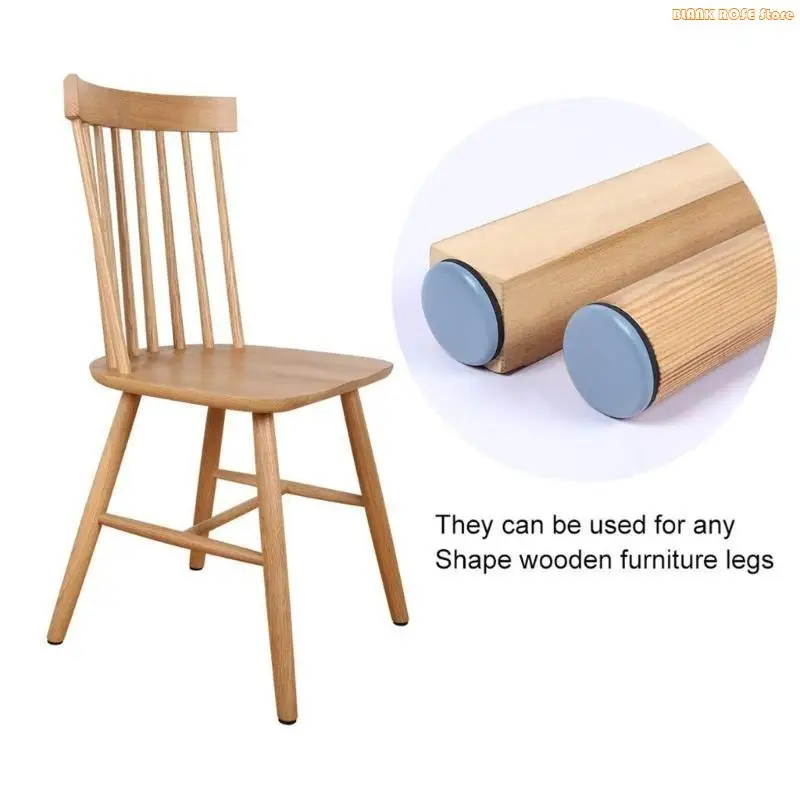 K1AE وسادة الأثاث الثابتة للأظافر، مقاومة للتآكل، تصميمات منزلقة هادئة، منزلقات الأثاث