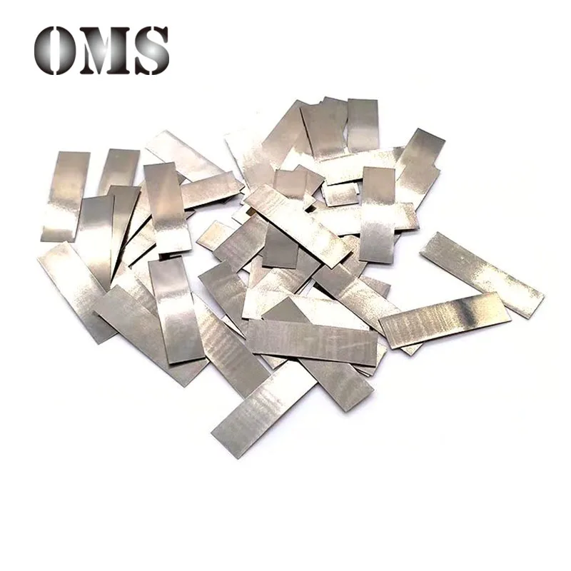 

100g/Pack 0.1x7x25mm 18650 Li-battery Connector Nickel-plated Steel Belt Power Battery Accessories Nickel Plating Sheet