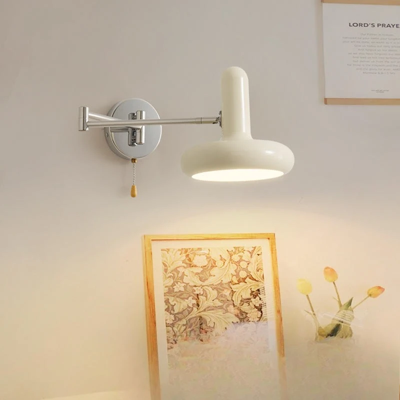 جدار بذراع هزاز لغرفة النوم بجانب السرير، جدار غرفة المعيشة، جدار قراءة إبداعي قابل للسحب #3