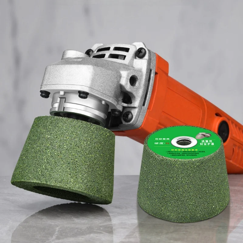 Silicon Carbide Grinding Wheel Stone Cement Metal Grinding Polishing Trimming Wheels Angle Grinder Grinding Head Grit 50/100/200
