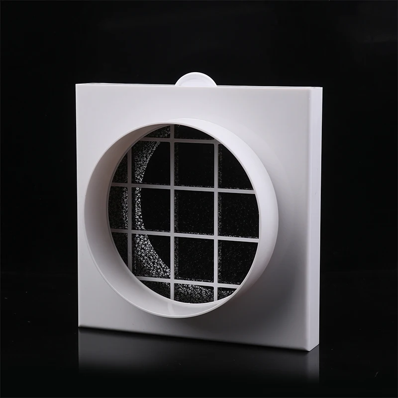 

User Friendly Washable Duct Air Filter For PVC And PE Pipes Reusable Sponge Net Supporting Efficient Ventilation 110MM 160MM