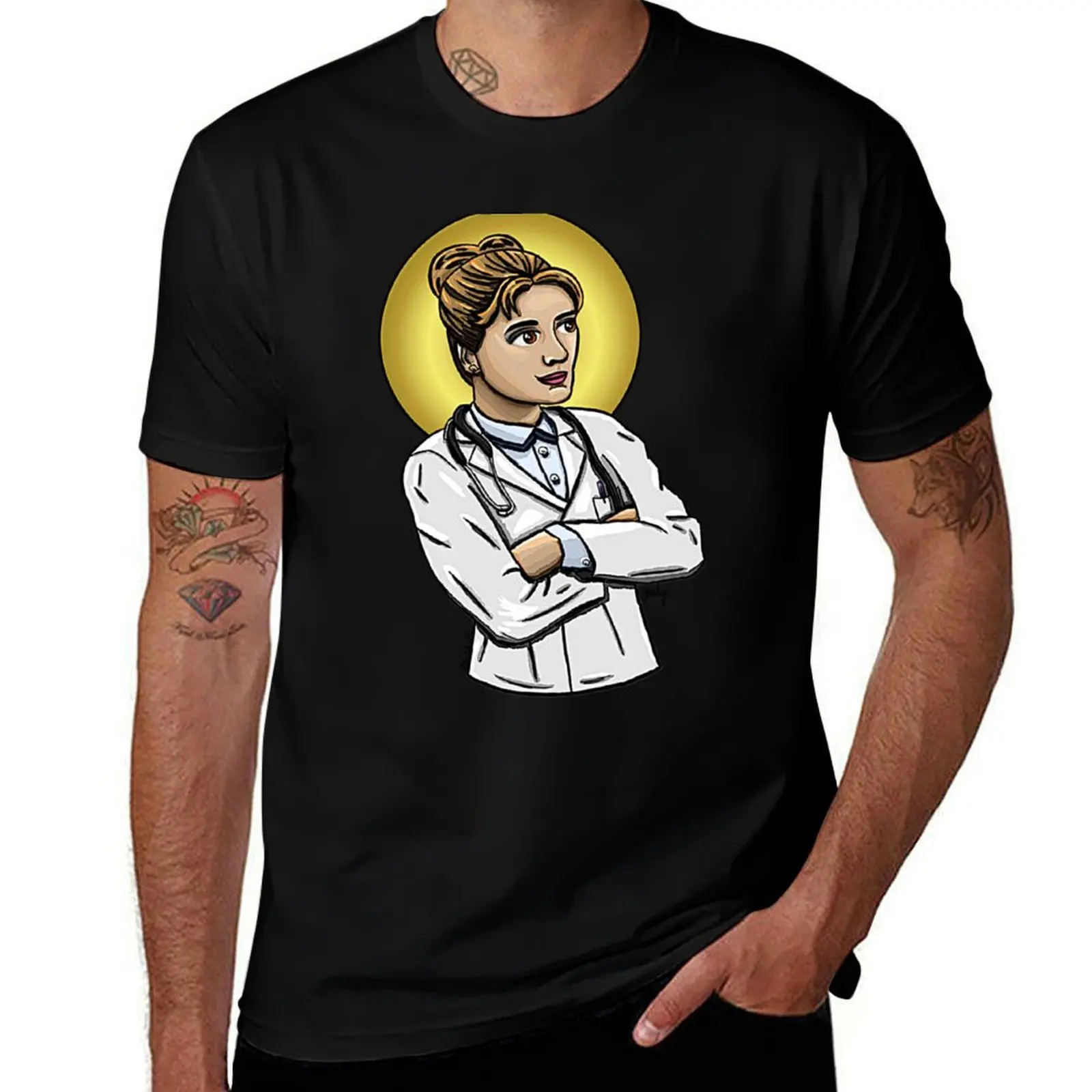 

Dr Janet Fraiser from Stargate T-Shirt tees shirts graphic tees plain T-shirts man Men's clothing