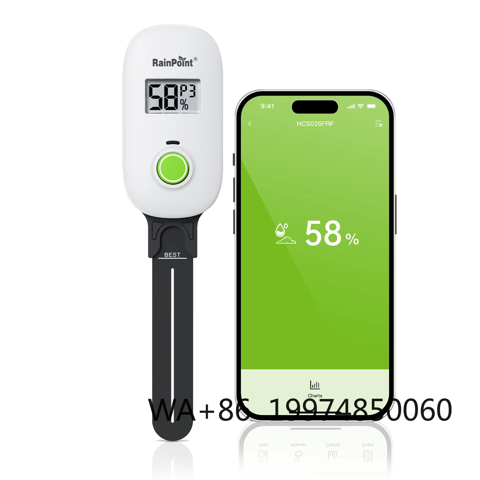 

RainPoint MINI WIFI SOIL MOISTURE SENSOR