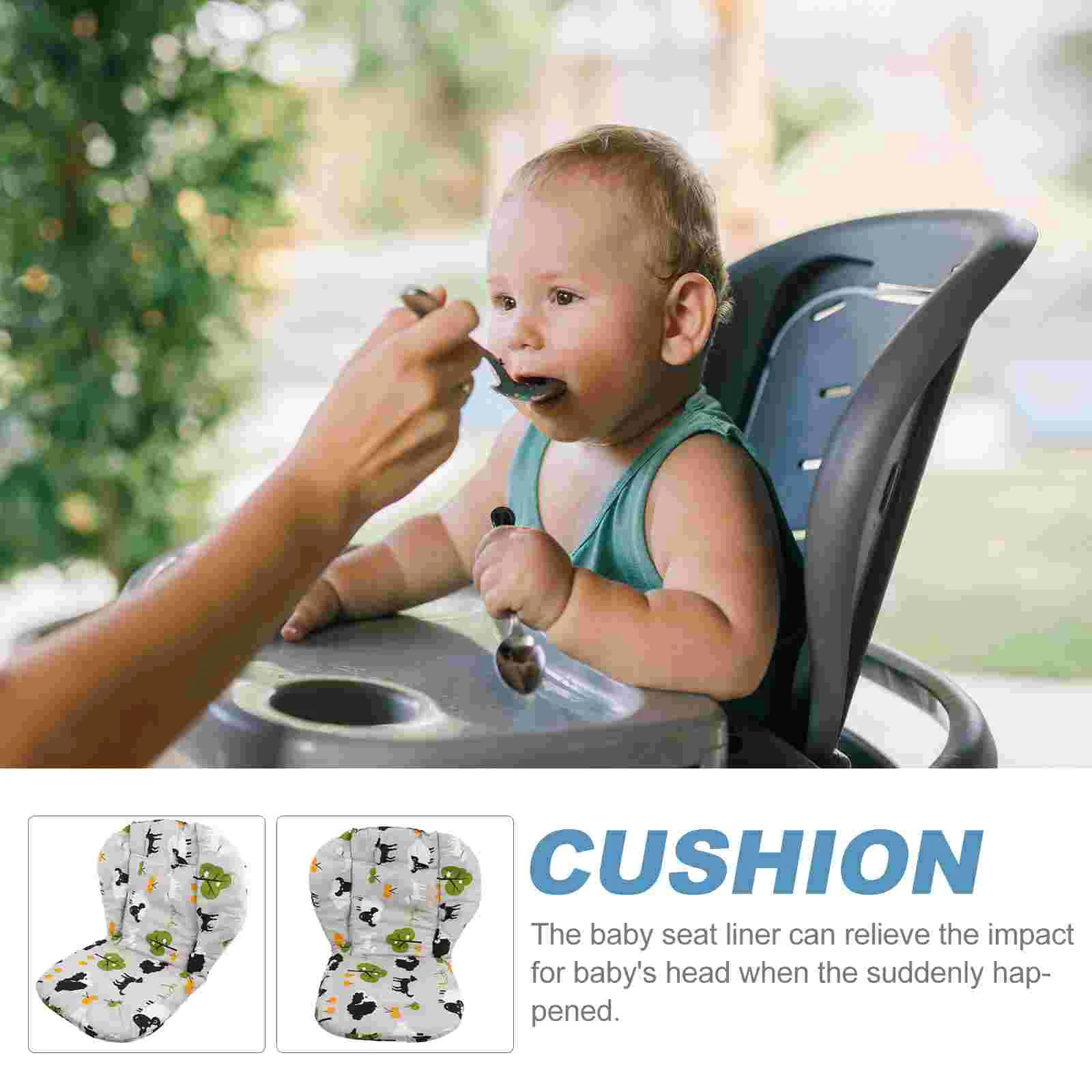 Baby Stroller Cotton Pad Car Seat Mat Cushion Liner Cart Supplies Infant Insert Strollers