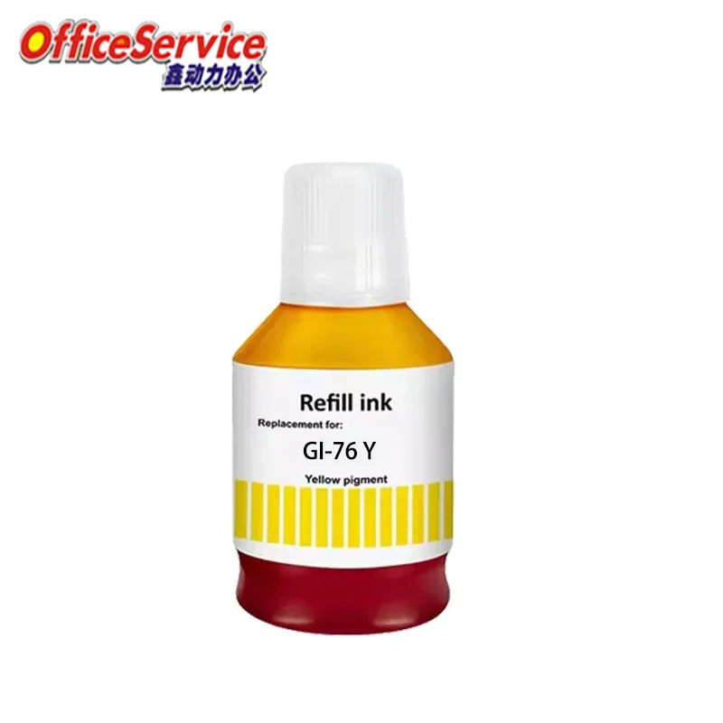 Tinta de recarga GI-76 compatível com impressoras jato de tinta Canon MAXIFY GX3070 GX4070 GX5070 GX6070 GX6570 GX7070