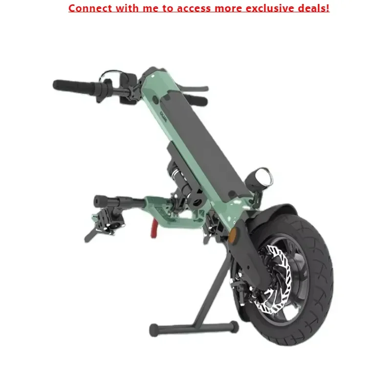 رأس كهربائي للكرسي المتحرك خفيف الوزن قابل للطي |   محرك ليثيوم أيون بدون فرش |   ملحقات الكراسي المتحركة سريعة التركيب للمعاقين