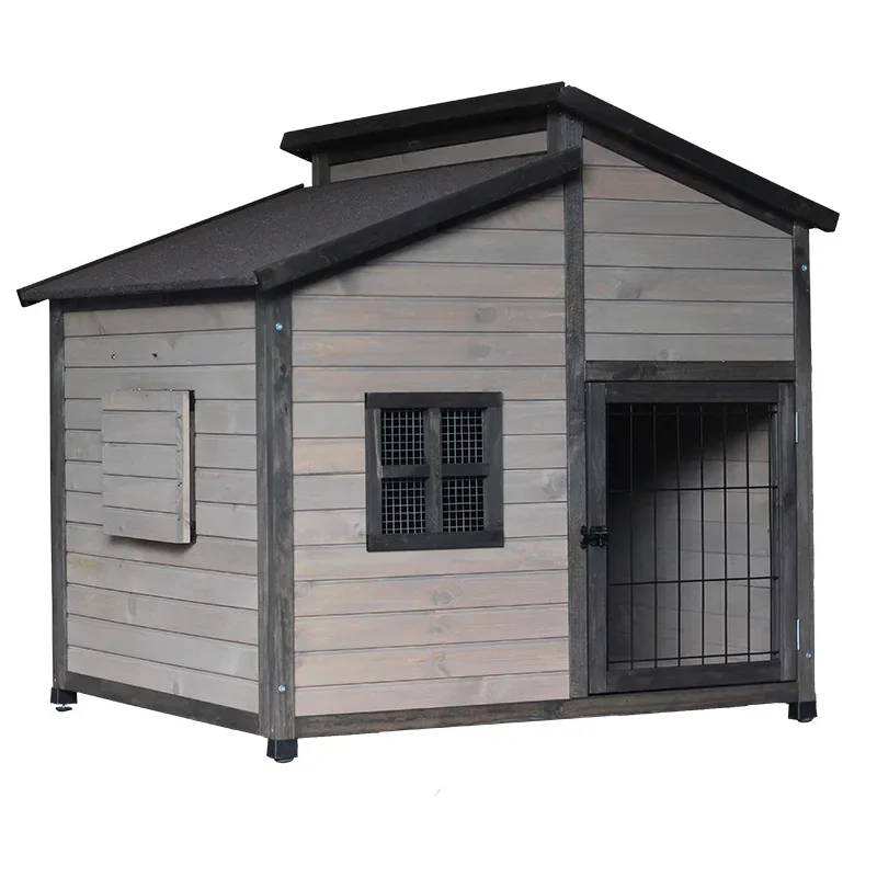 Pet Houses&Furniture,Modern Dog House Comfortable Sustainable Made Wood Push-Up Closure Small Animals Factory Direct China