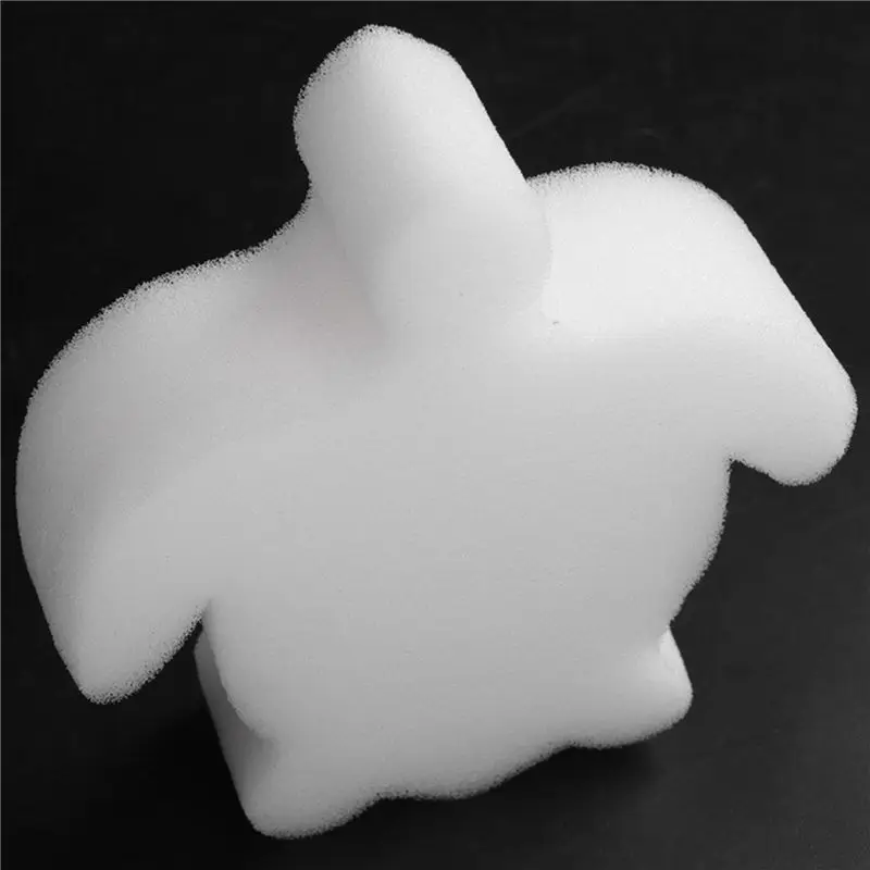 A98E-150Pcs White Floating Spa Sponge Turtle Oil Absorbing Hot Tub Skimmer Scum Absorber Cleaners For Swimming Pool