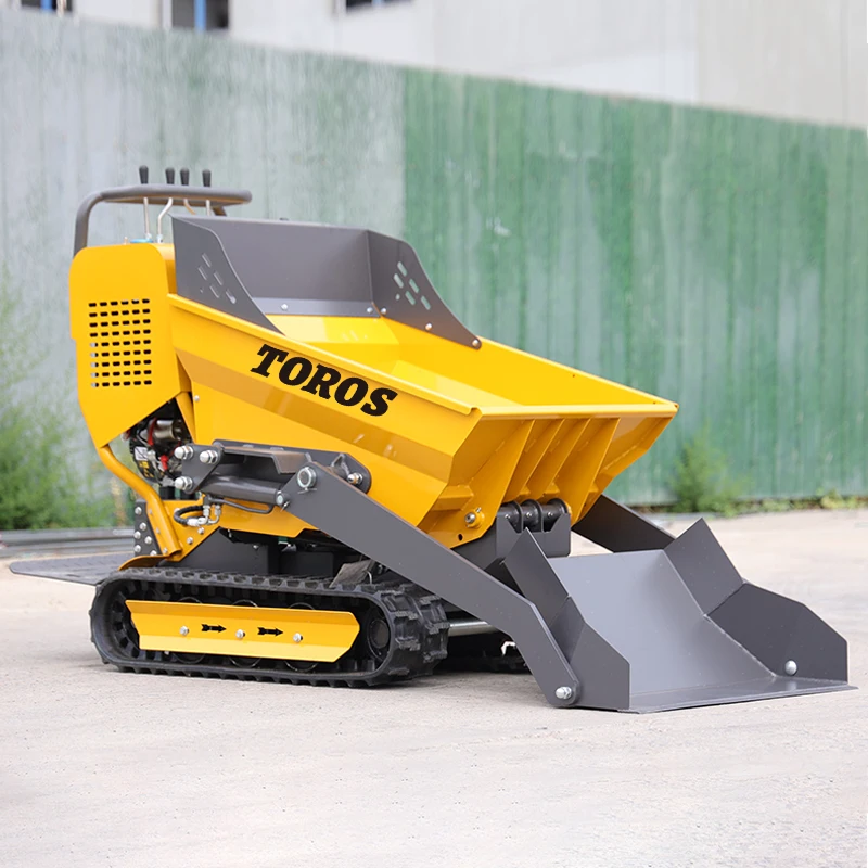 

Hot Cheap Small Mini Dumper 500kg Portable Dumper Mini Transporter Construction Customized Hydraulic Diesel Mini Dumper Truck