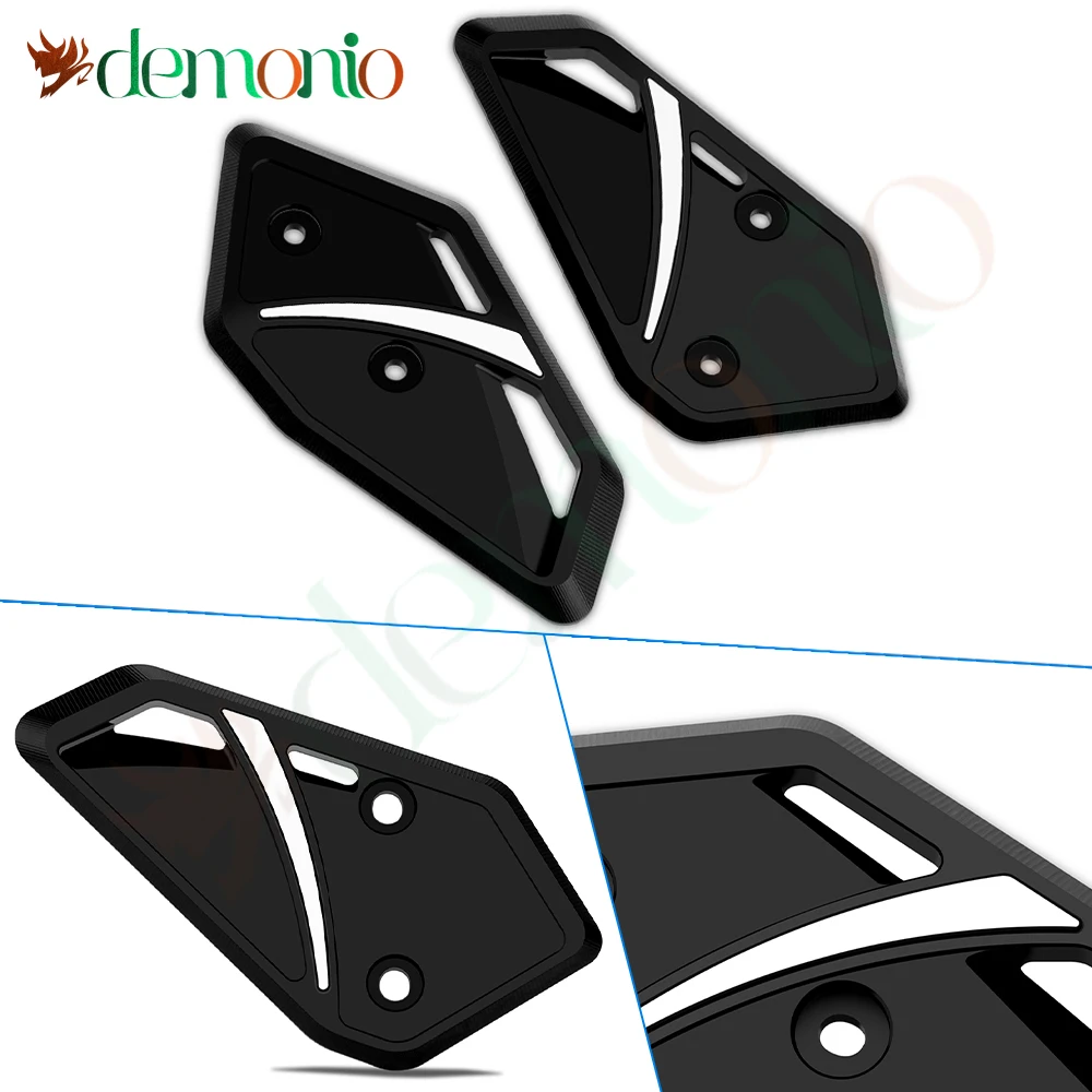 

Алюминиевые аксессуары для мотоциклов для YAMAHA MT07 FZ07 MT-07 FZ-07 Mt07, подставка для ног, пластины, защита педали, защита пятки