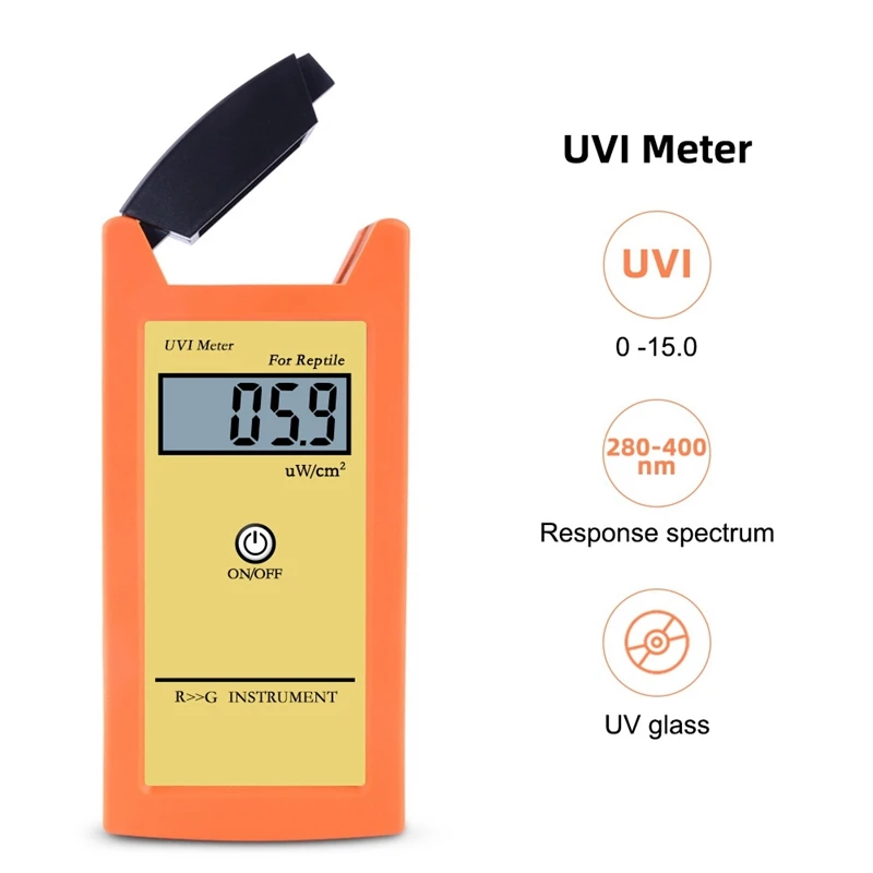 1Pcs UVI Meter ± 10% REF. NIST High Precision Sun Index Tester UVI Ultraviolet Intensity Photometric Measurement Tool