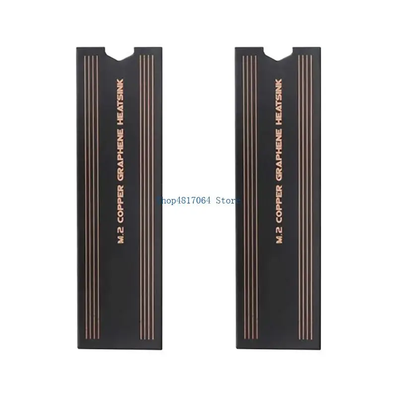 T3LB 2/4PCS Copper Plated  Cooling Pad Notebook Gaming Laptop Memory Heatsink