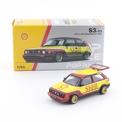 XCARTOYS 1/64 SHELL VOLKSWAGEN GTI MKII Diecast Automotive Model Ornaments Cas Toys Gift Decorations