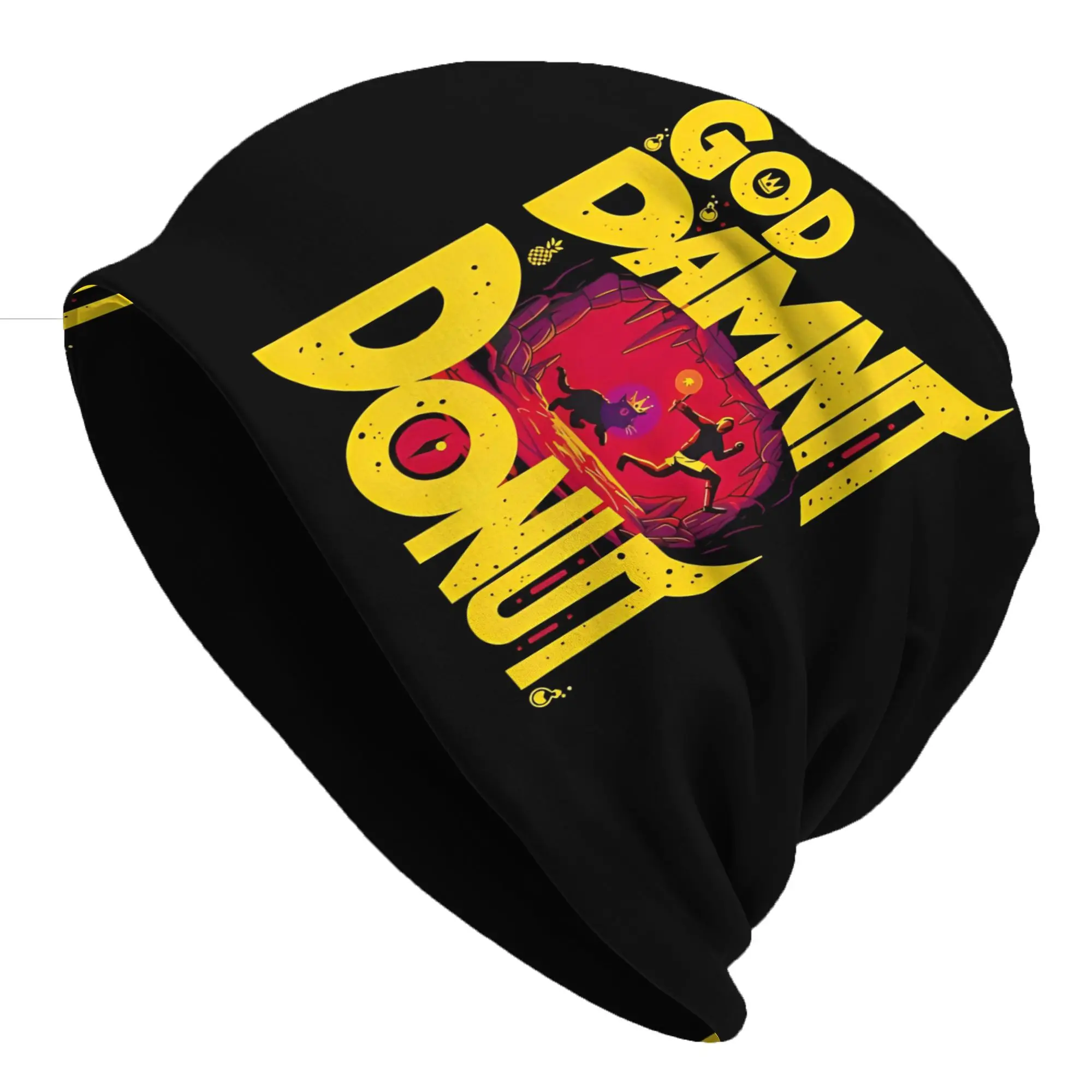 Autumn Dungeon Crawler Carl Princess Donut Bonnet Homme Summer Thin Hat  Skullies Beanies Caps Men Women Creative Hats