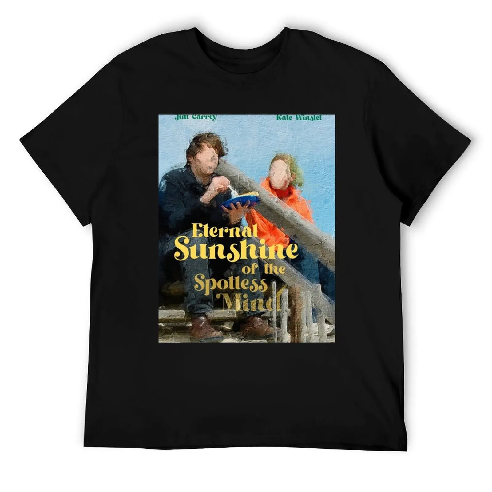 

Eternal Sunshine movie poster T-Shirt man t shirt cotton high quality t shirts cotton 100% T-Shirt