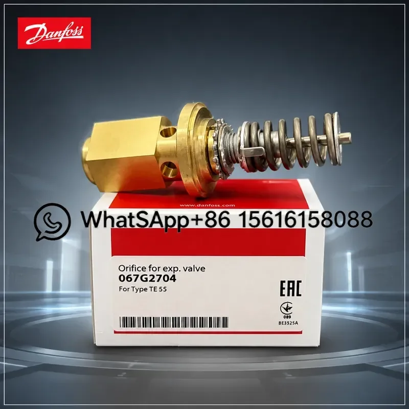 Original Danfoss Expansion Valve Spool TE55 067G2704 067G2707 067G2710 067G2701 067G2705 Refrigeration Parts Thermal Valve