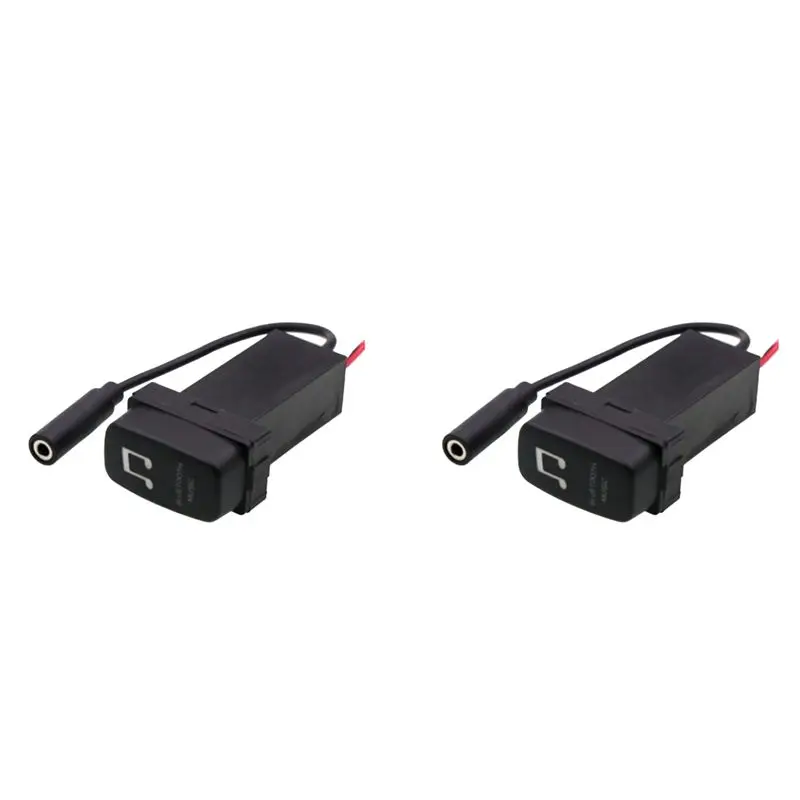 M93K-2X Bluetooth Music Adapter Module Panel Installation AUX Output Use For Asx Lancer Outlander Pajero Fortis