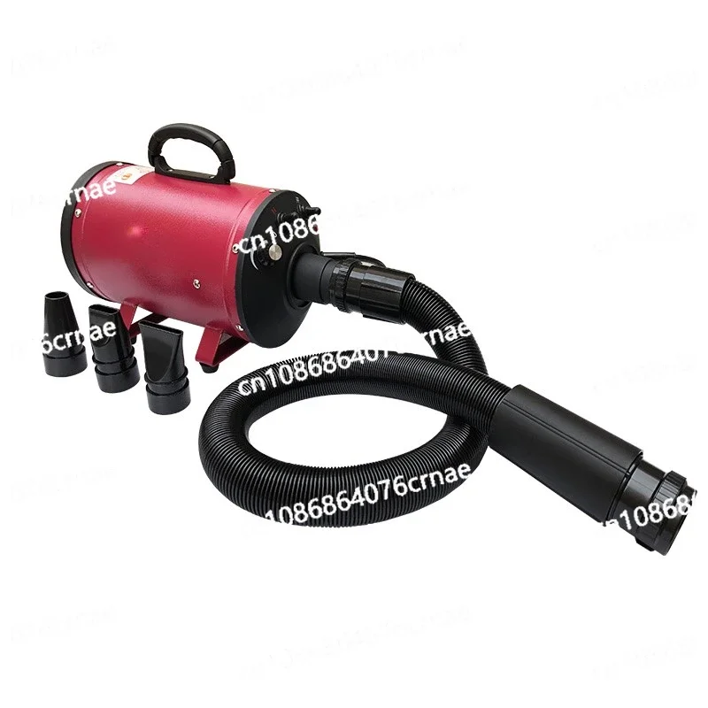 Professional Power Hair Dryer for Dogs, Negative Ion Animal Hair Dryer, Silent, High Velocity, Pet Dog, 2200W