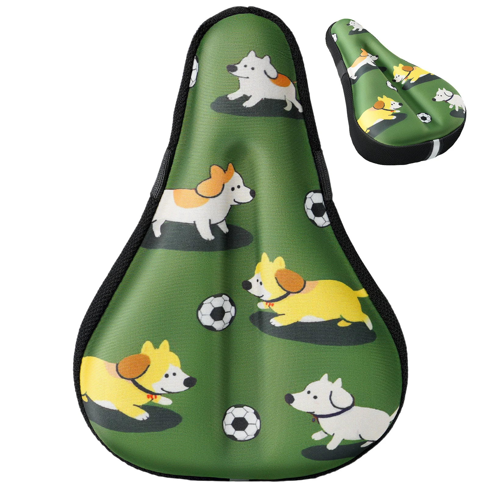 

Подушка для детского велосипедного сиденья для девочек, чехол для велосипедного сиденья с гелевой подкладкой для ребенка, дышащий и очень мягкий гелевый пенополиуретан с эффектом памяти