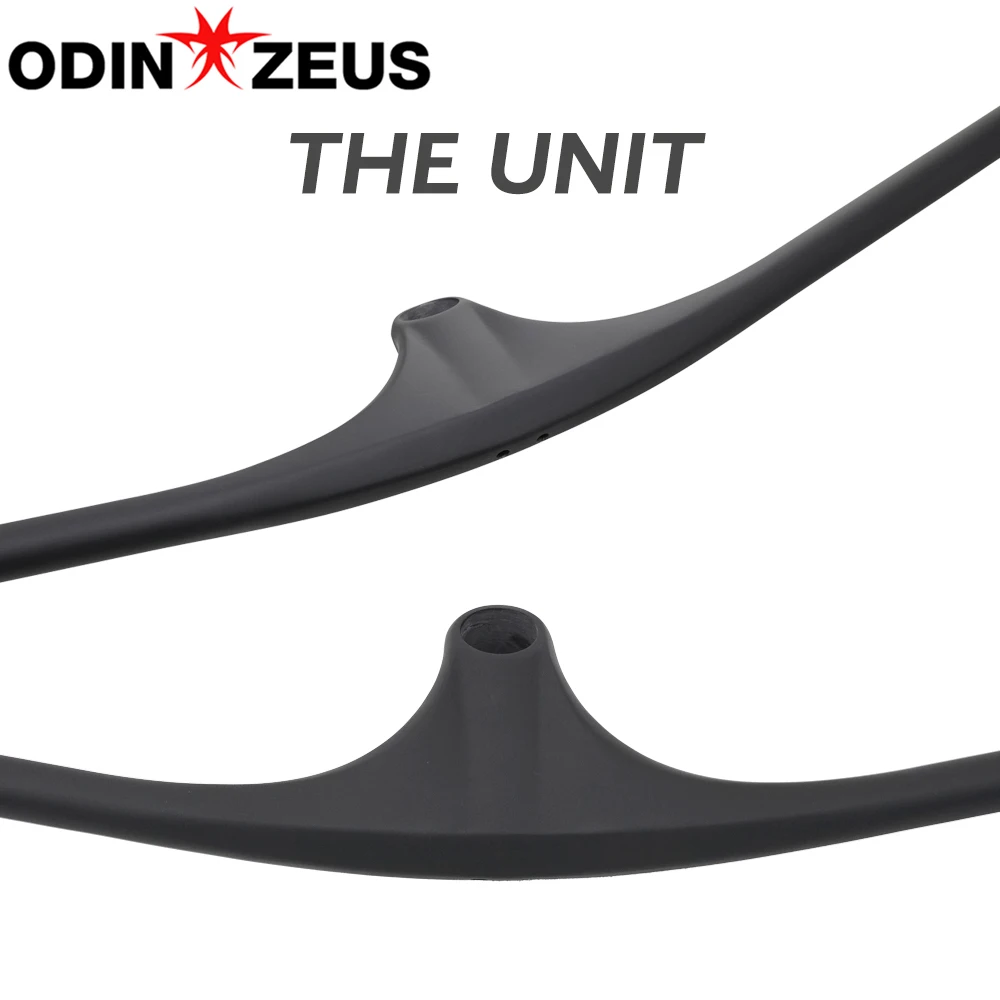 

THE UNIT Bike Ahead Full Carbon Integrated MTB Handlebar 28.6mm 44/55/66/77mm Rise for XC Downcountry Trail Mountain Bike