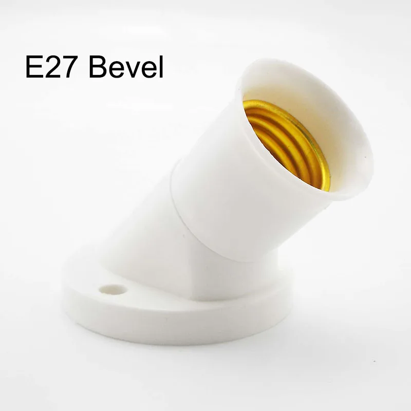 NEW Screw Lamp Base e27 B22 Lamp holder Socket base Light Bulb e27 Socket Holder Adapter Snap-in lamp holder Converter 100-250V