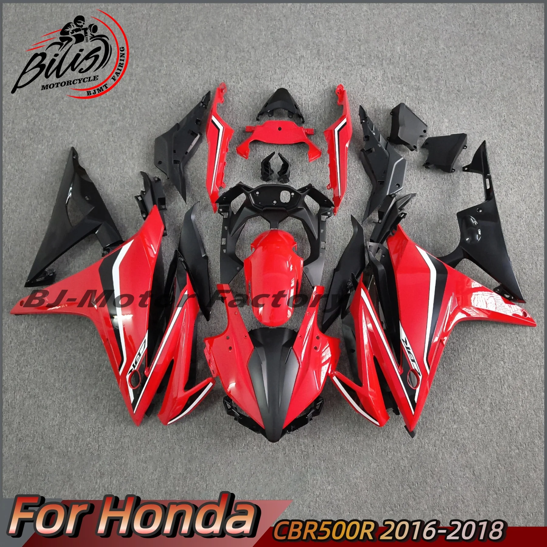 

ABS Injection Fairing kit for CBR500 CBR500R 2016 2017 2018 Motorcycle Accessories cbr 500 16 17 18 Red Black fairings