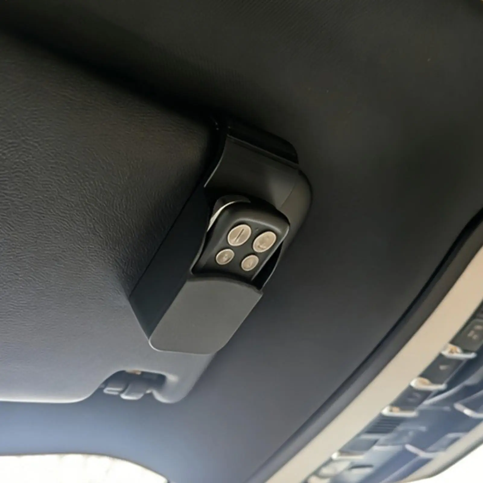 Garage Remote Clip For Car Visor Auto Interior Gate Clicker Storage Car Sun Visor Clip For Vehicles Trailer RV Sedan Motorhome