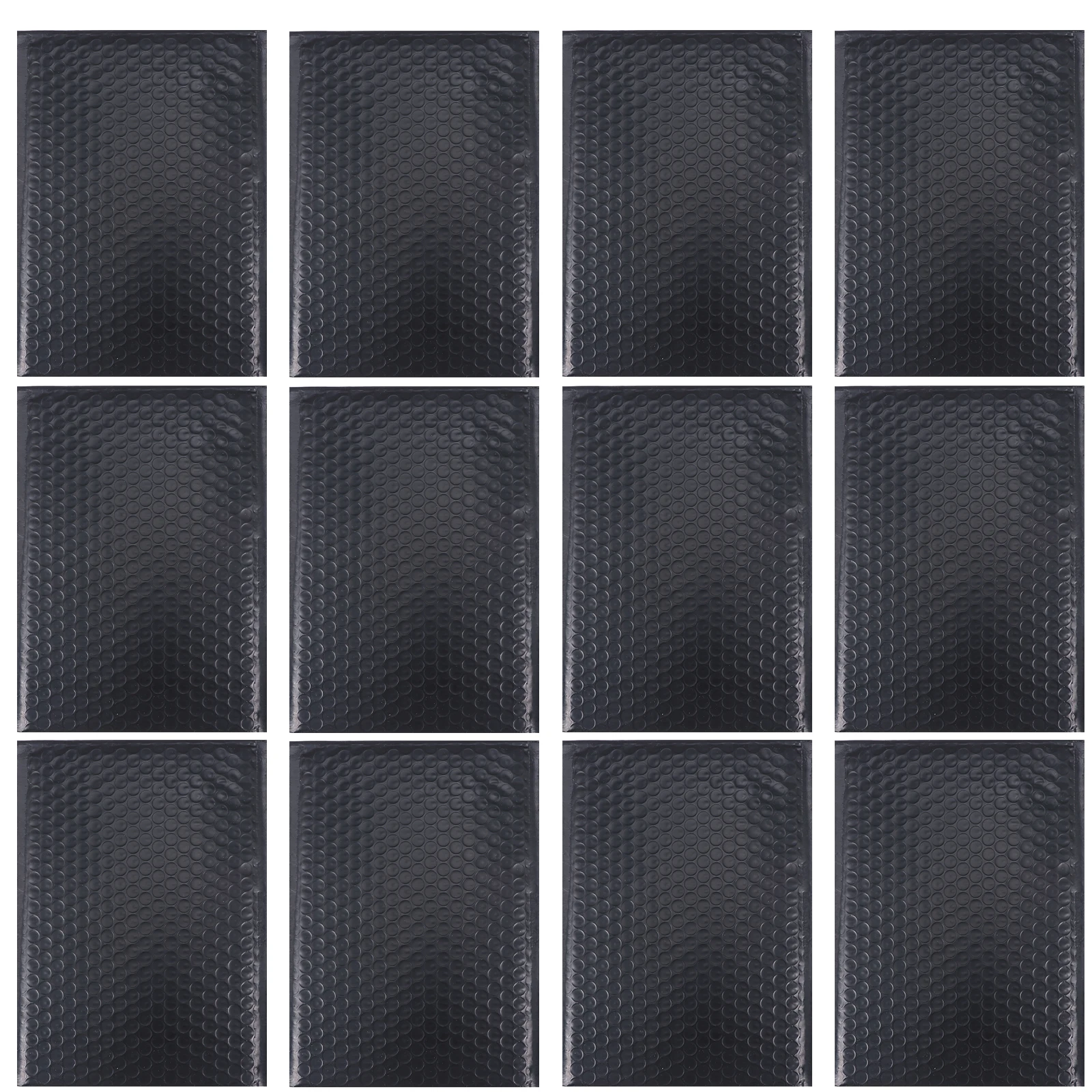 

25 pcs Black Envelope Heavy Duty Padded Mailing Envelopes Waterproof Express Shipping for Documents Files Storage
