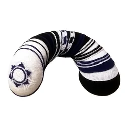 Handmade Knit Kippot Israeli Jewish Hat Headdress Kipa Kippah Skullcaps Dome Kipahs Kipot Yarmulkes Cap