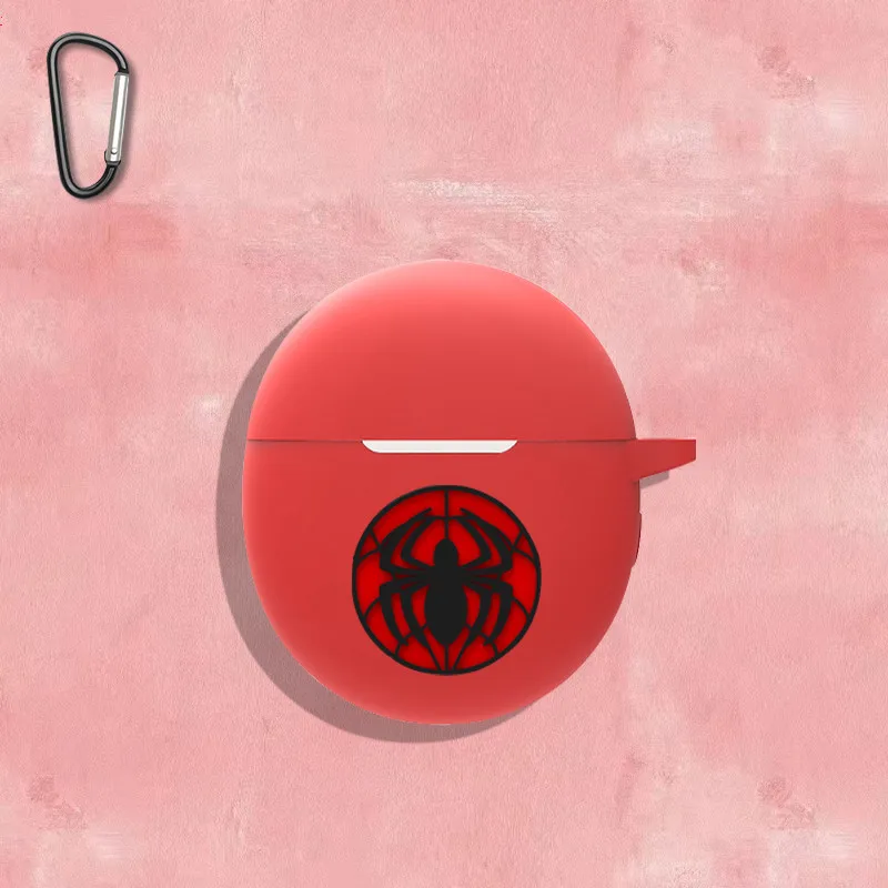 การ์ตูน Marvel หูฟังสำหรับ1ๆ ComfoBuds มินิซิลิโคนบลูทูธหูฟังชาร์จกล่องป้องกัน Hook