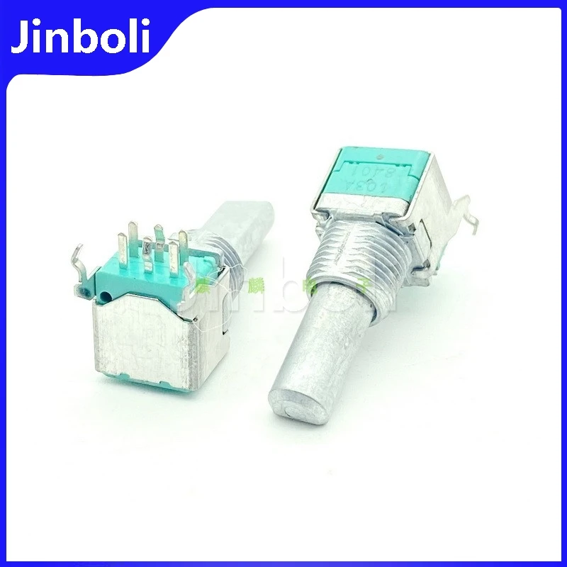 1PCS RK09 Type A10K 3Pins Single Adjustable Resistance Speaker Amplifier Audio Volume Potentiometer 20mm Axis Length