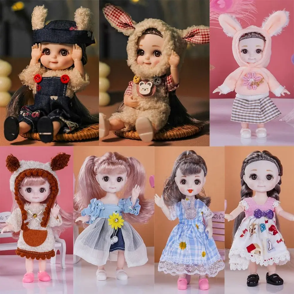 Ob11 Doll Clothes Animal Doll Outfit Clothes Accessories Suit For Ob11 Gsc 1/12 Bjd Molly Body For 16~17cm Bjd Doll Clothes