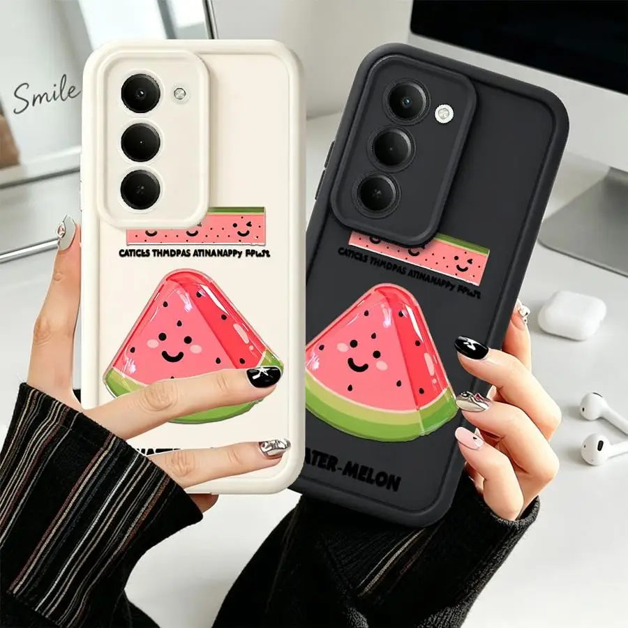 Phone Cover Case for Samsung Galaxy A56 A23 A34 A35 A36 A53 A54 A26 A32 A51 A73 A71 A72 A12 A13 A15 A16 Cute Watermelon Cartoon