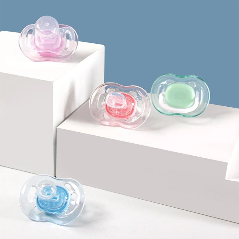 

Детская силиконовая соска, успокаивающая детская приспособления для жевания прикусов, комфорт для новорожденных, успокаивающая соска, плоские пустышки, незаменимая семья