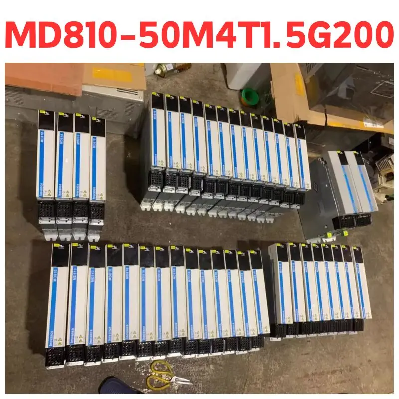 second-hand     Variable frequency rectifier unit      MD810-50M4T1.5G200    Test passed     Fast Shipping