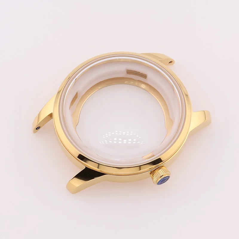 40mm Cocktail Time Silber Polierte Mechanische Uhrengehäuse für Seiko Mod Presage NH34 NH35 NH38 Uhrwerk DIY Uhren-Ersatzgehäuse – Detail 6