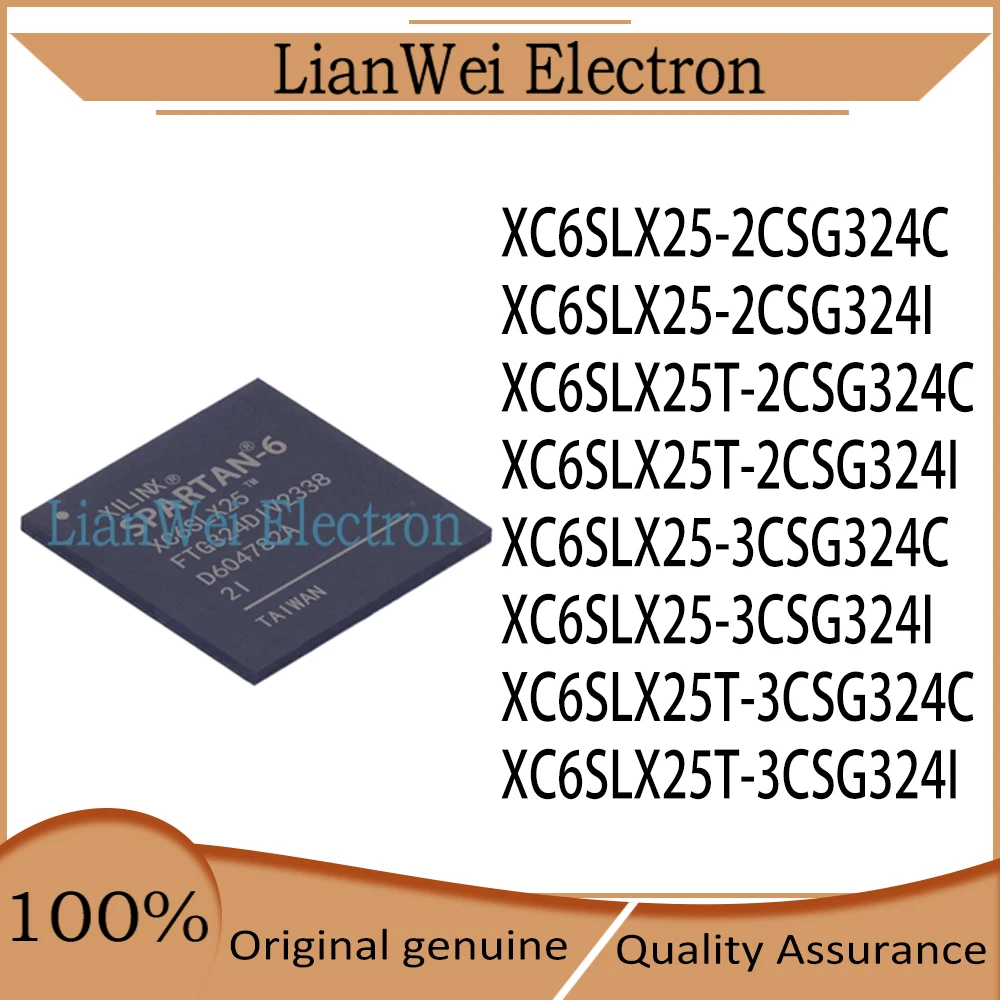 XC6SLX25-2CSG324C XC6SLX25-2CSG324I XC6SLX25T-2CSG324C XC6SLX25T-2CSG324I XC6SLX25-3CSG324C XC6SLX25-3CSG324I XC6SLX25T-3CSG324C