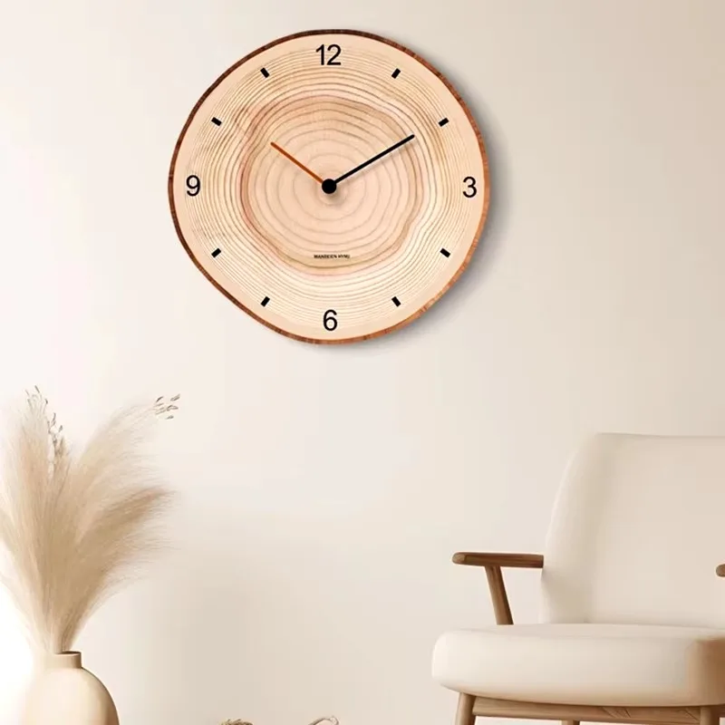 Wooden Stylish Digital Wall Clock Antiques Bedroom Ornaments Aesthetic Wall Clocks Living Room Art Reloj Para Pared Furniture