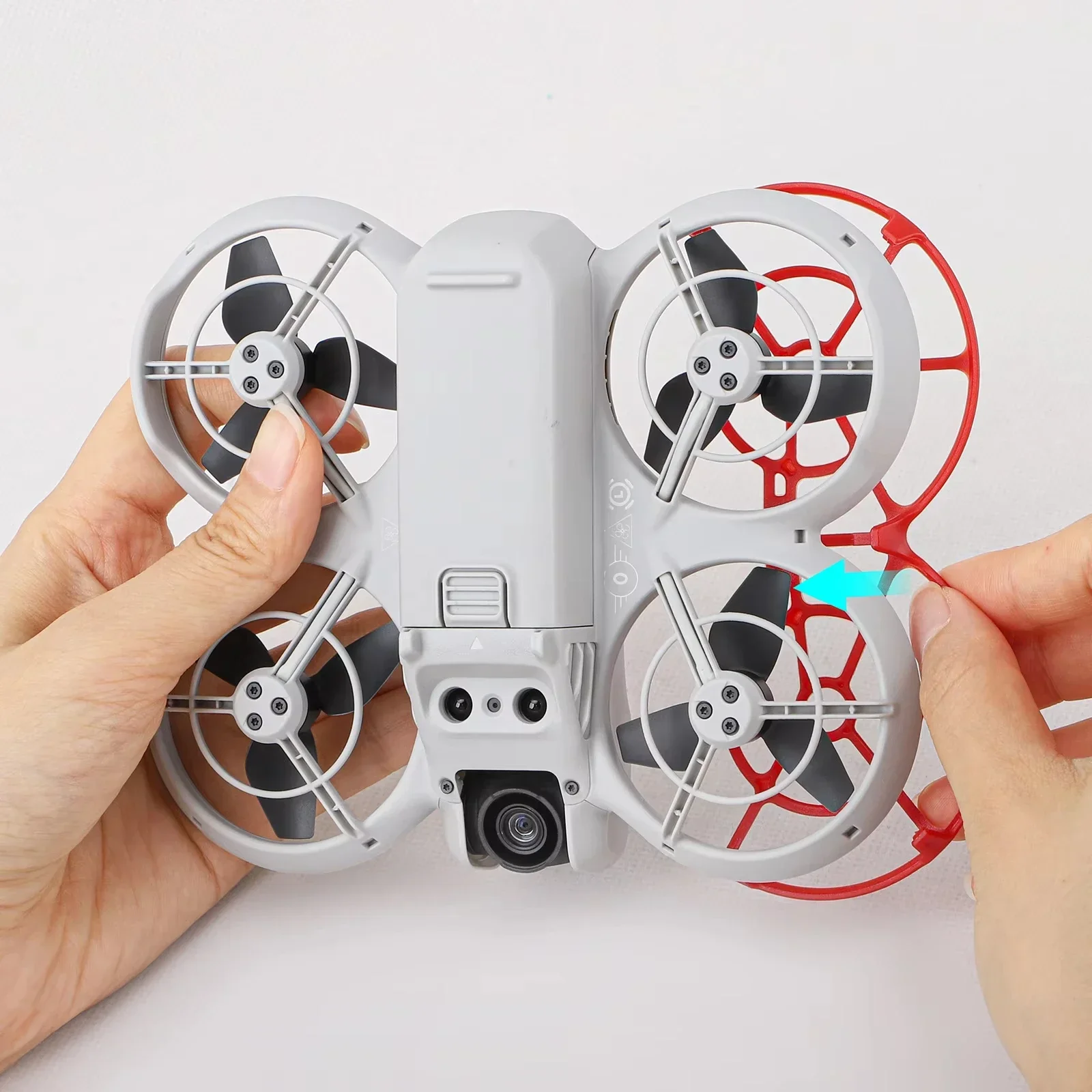 Sunnylife-DJI Neo قفص حارس المروحة الإفراج السريع ، اكسسوارات الطائرات بدون طيار ، قطع الغيار