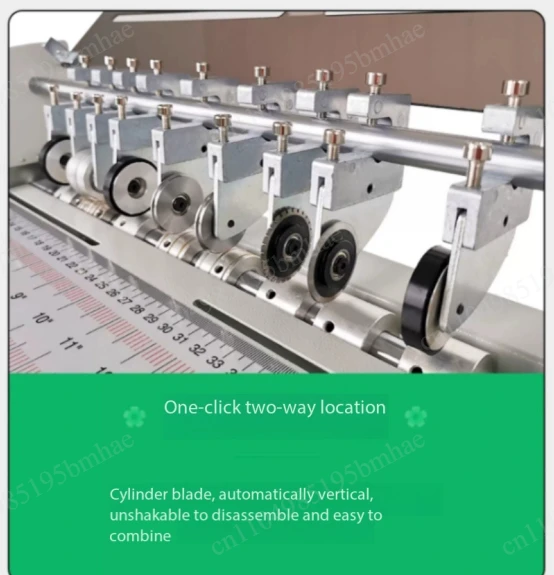 Small 220V Electric Paper Creasing Machine Creaser Paper Cutting and Creasing Machine Multifunctional Automatic Crease Machine