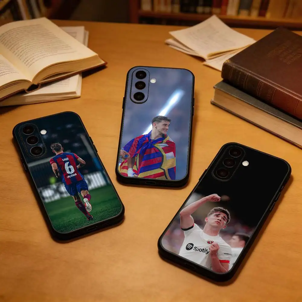 

Footballer G-Gavi Phone Case For Samsung Galaxy A91,80,73,72 ,71,53,52,32 ,31,22,21s,20,Soft Black Case