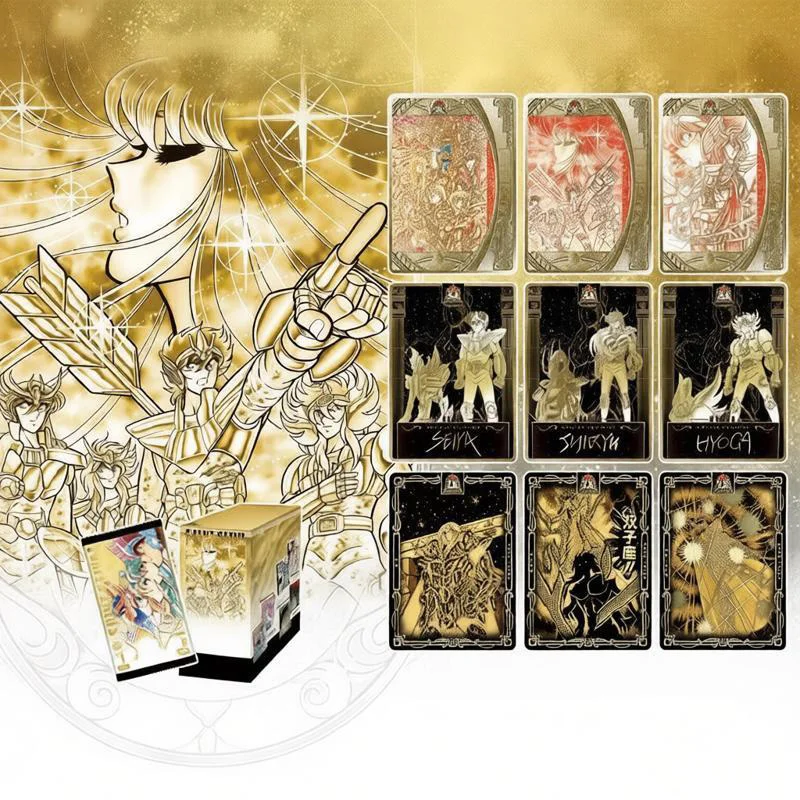 Pacote de Cartas Colecionáveis Oficiais Licenciadas Kayou Saint Seiya Edição Manga Star Contract Pack - Presentes de Anime