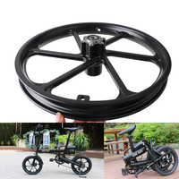 16 inch Aluminum Alloy Wheel Hub 16x1.75 Disc Brake Front Rim For ECMS BIKE F16 F16-PLUS Electric Bike Scooter Folding Bicycles